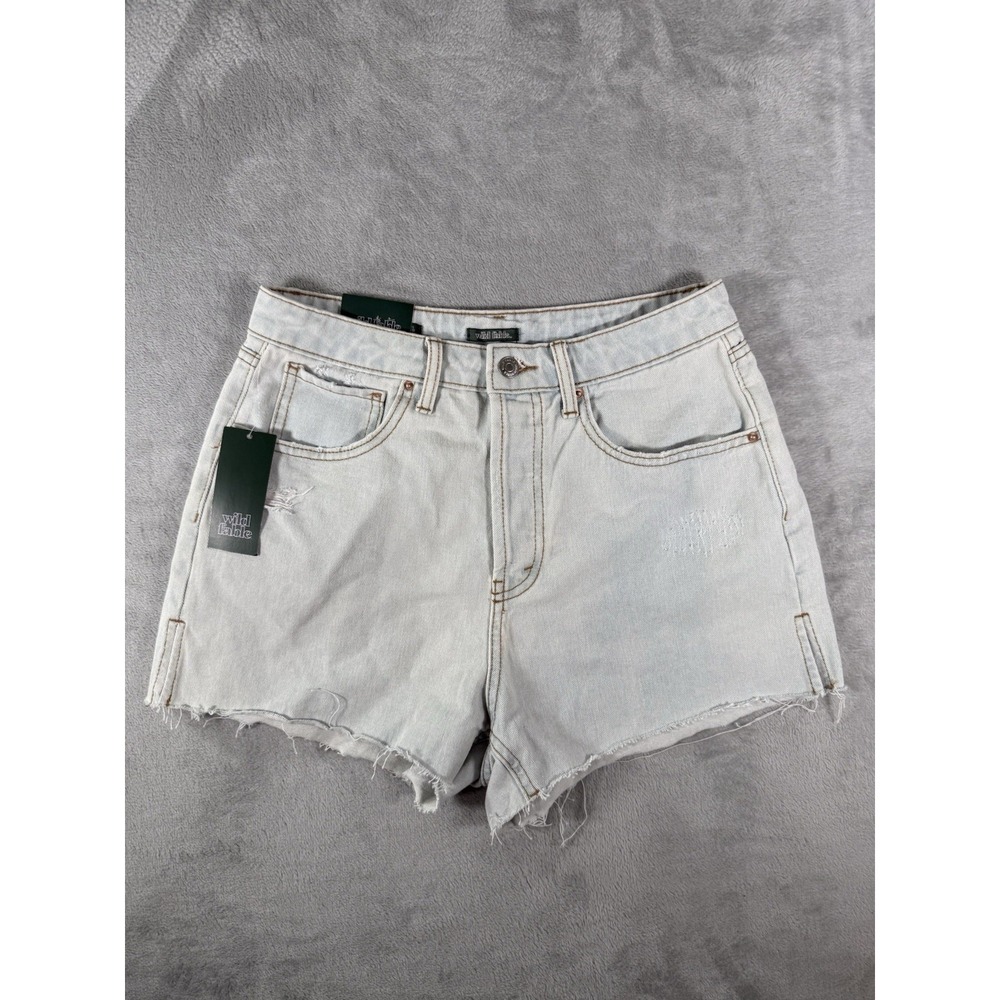 Wild Fable Shorts‎ Womens 8 Cutoff Denim Super High Rise NWT